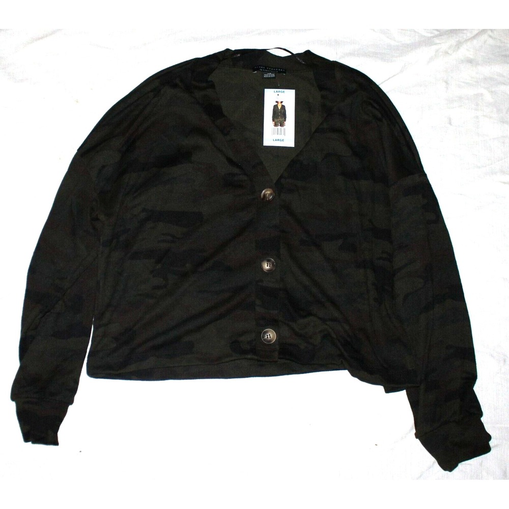 Social Standard by Sanctuary Daytripper Cardigan Camo XX-Large NEW